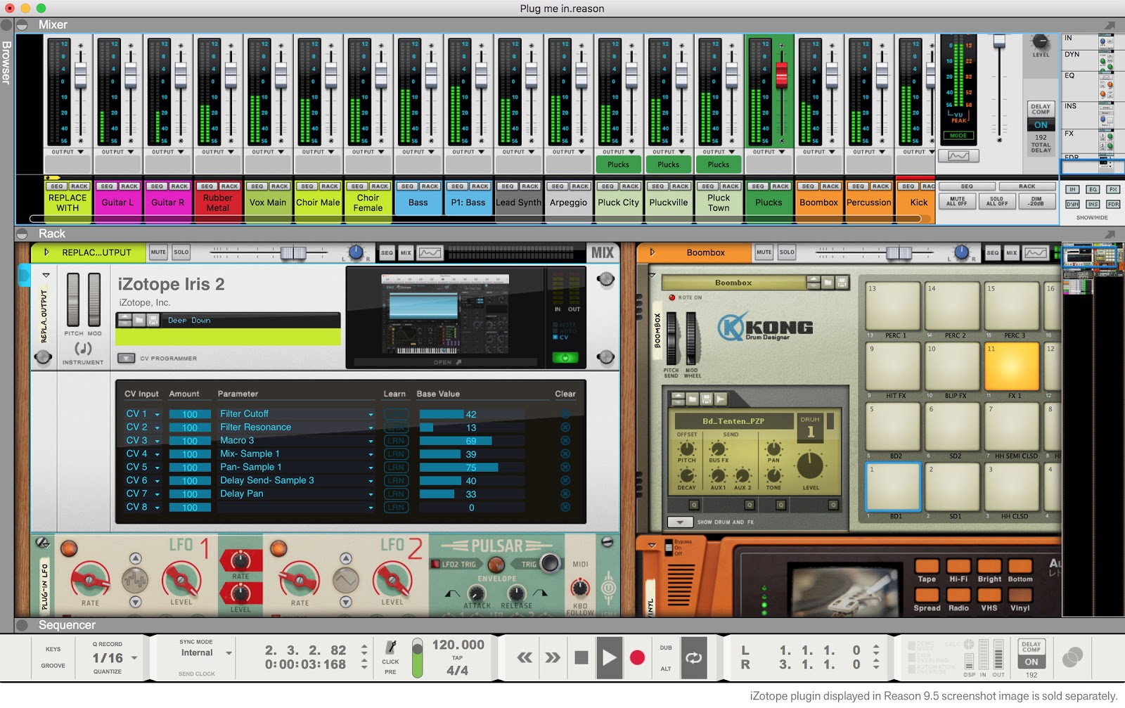 MATRIXSYNTH Propellerhead's Reason 9.5 adds VST Support in Reason