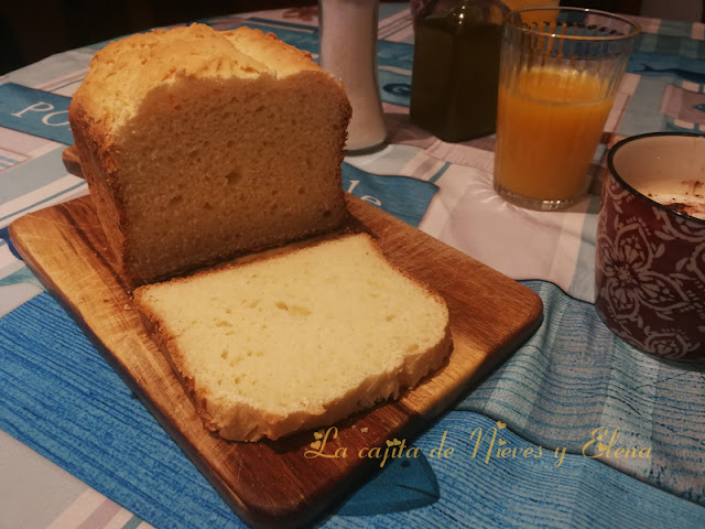 Pan de molde sin gluten