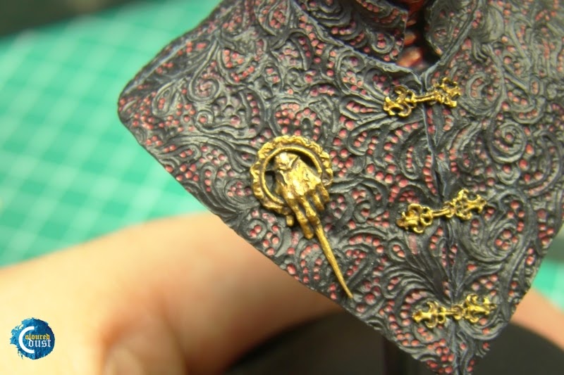 How to paint gold in simple way? Coloured Dust