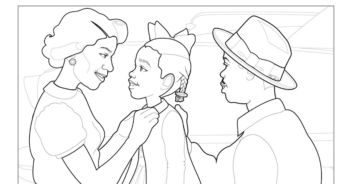 Ruby Bridges Coloring Pages ~ Coloring Pages