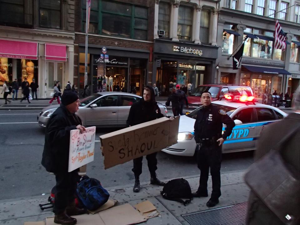 EV Grieve At last evening's Ben Shaoul 'meeting' on Broadway