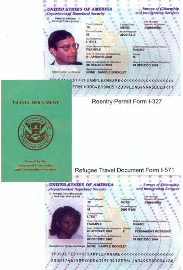 permanent resident travel document usa