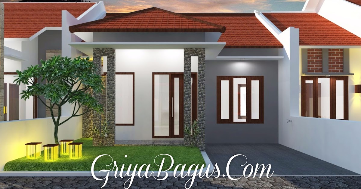 Contoh Desain Rumah Minimalis Tipe 40 104 M2 Di Yogyakarta Kavling