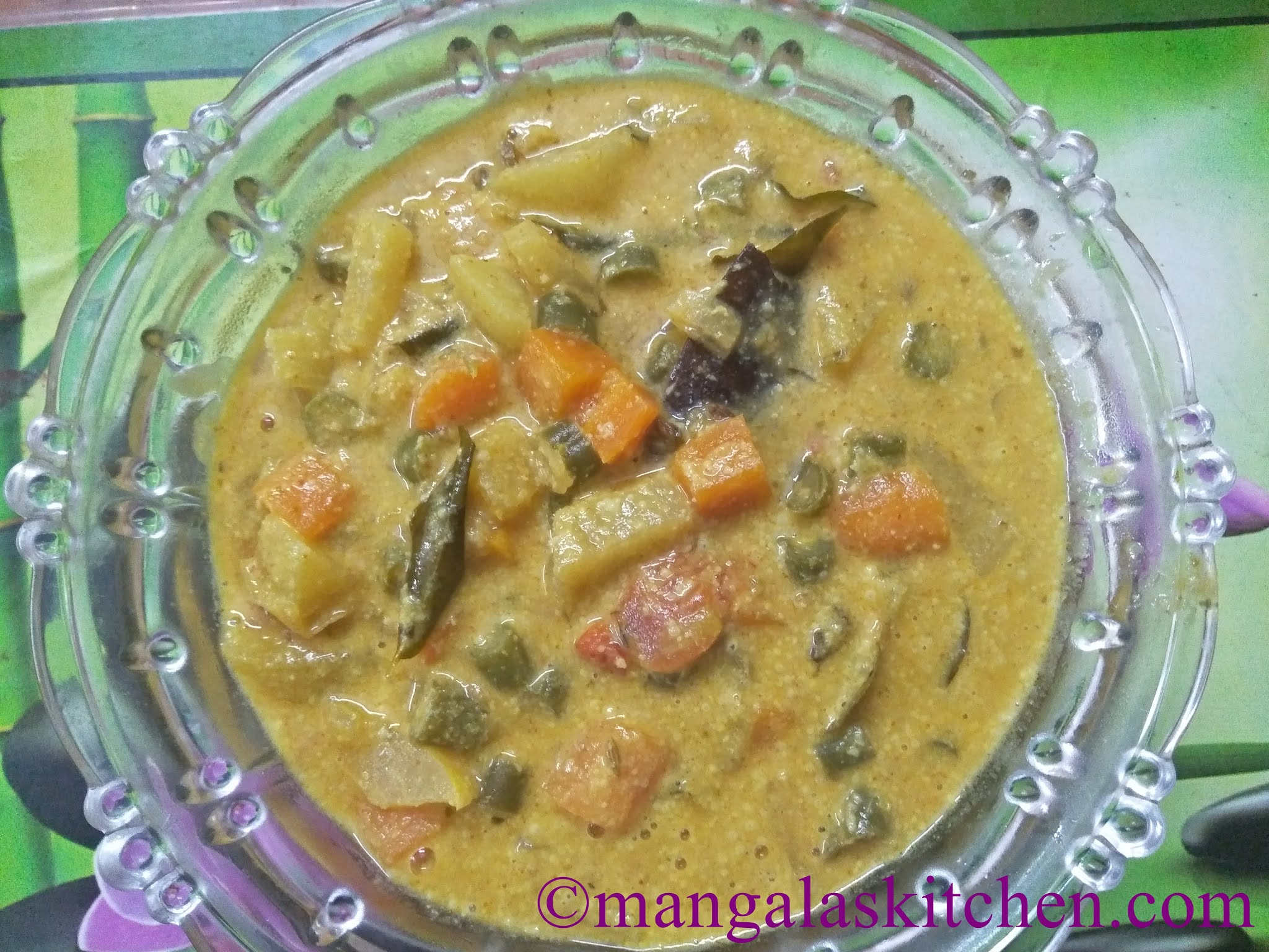 Chettinad Vegetable Kurma Vegetable Kurma for Rice, Dosa, Chapathi