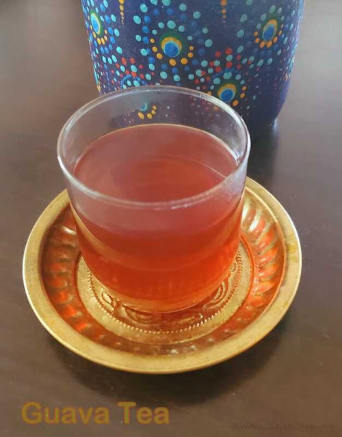 images of Guava Leaf Tea Recipe / Guava Tea Recipe / Guava Leaf Kashayam - How to Make Guava Tea?