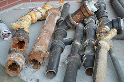 drains drain pipe pipes clay stack sound sure insulate side february