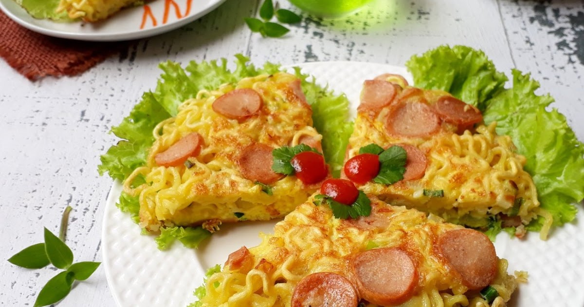Omelet Mie Krispi Luar Lezat dan Gurih