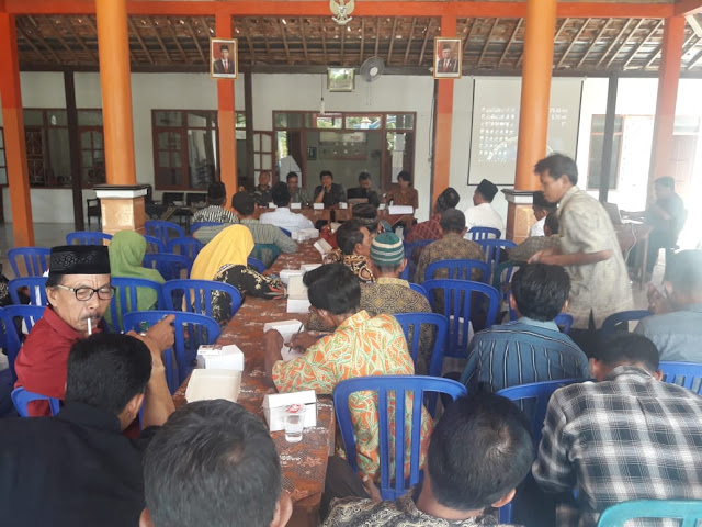 Sosialisasi Rencana pengunaan Dana  DD,ADD dan BKK Desa Newung