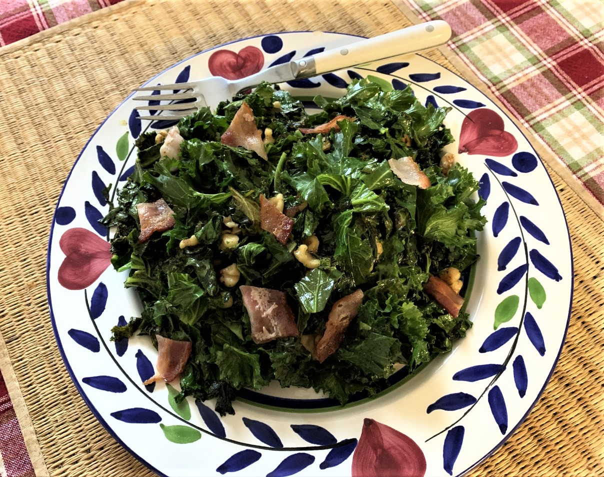 Best of Long Island and Central Florida Healthy Sautéed Kale Salad