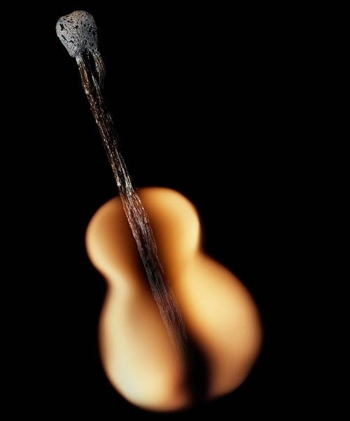 16-Match-Guitar-Flame-Russian-Photographer-Illustrator-Stanislav-Aristov-PolTergejst-www-designstack-co