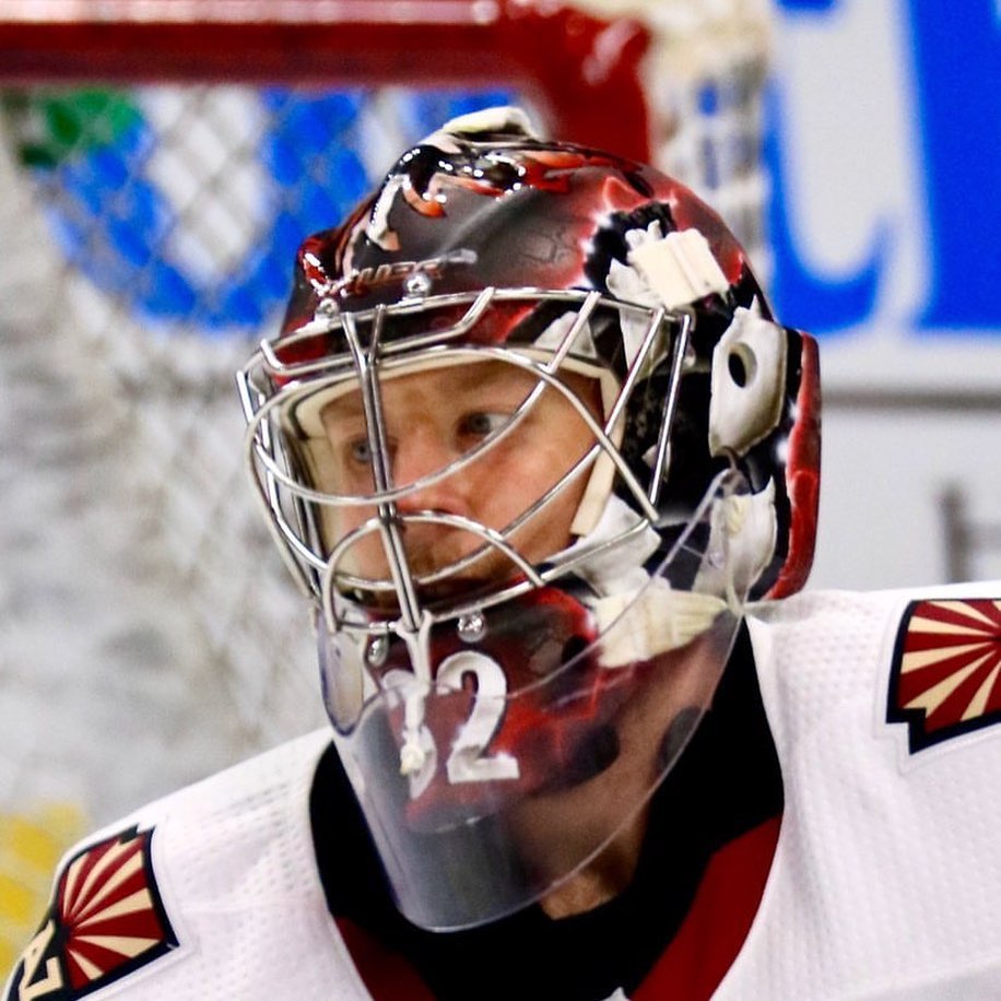 Antti Raanta gives nod to Coyotes' past with new Kachina goalie pads