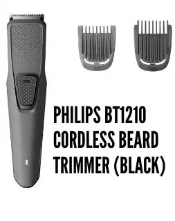 philips bt1210 cordless beard trimmer