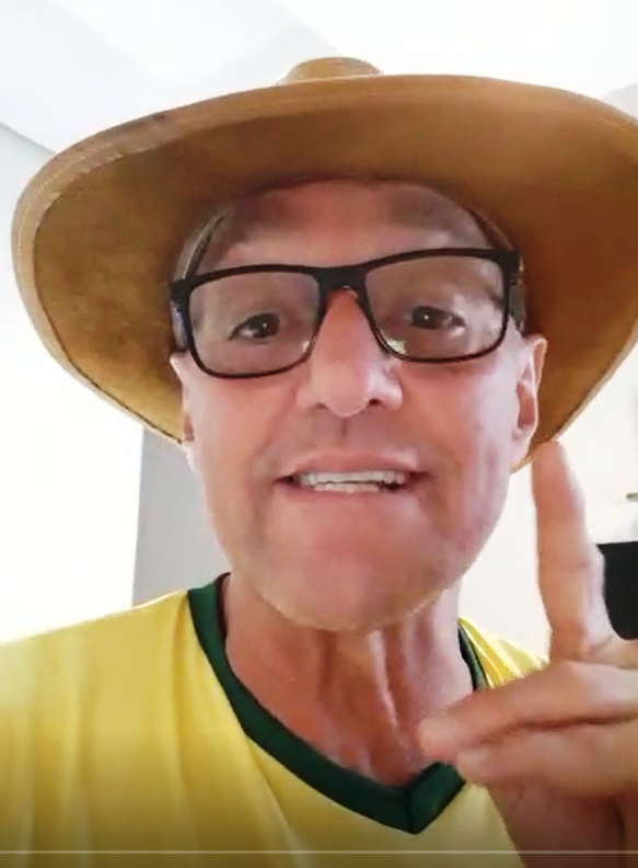 Empresário é o macho alfa do ato contra o lockdown programado para amanhã; vídeo