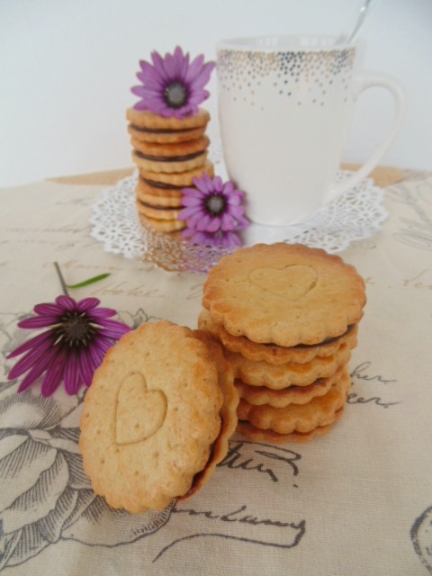 Galletas rellenas de chocolate - Sweetter