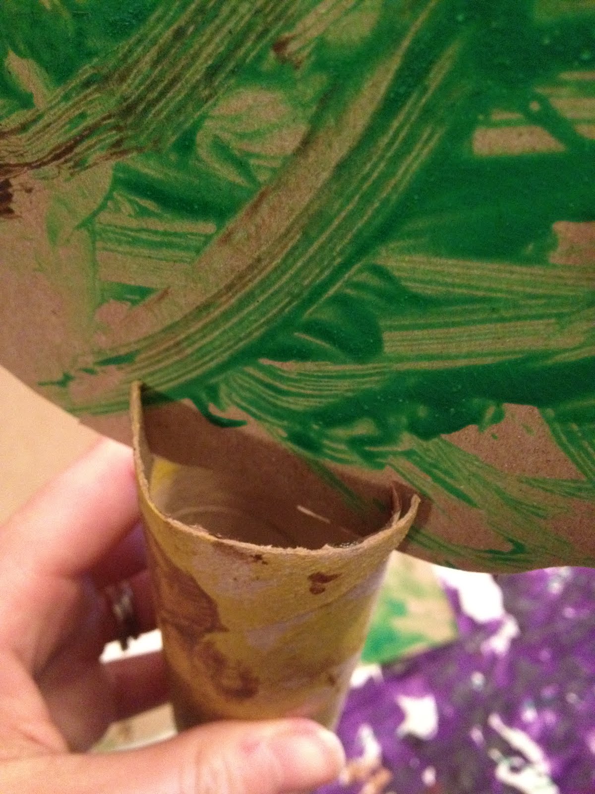 LIFE is Beautiful. Lets CREATE it Paper Towel Roll Trees