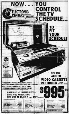 Zenith Video Cassette Recorder