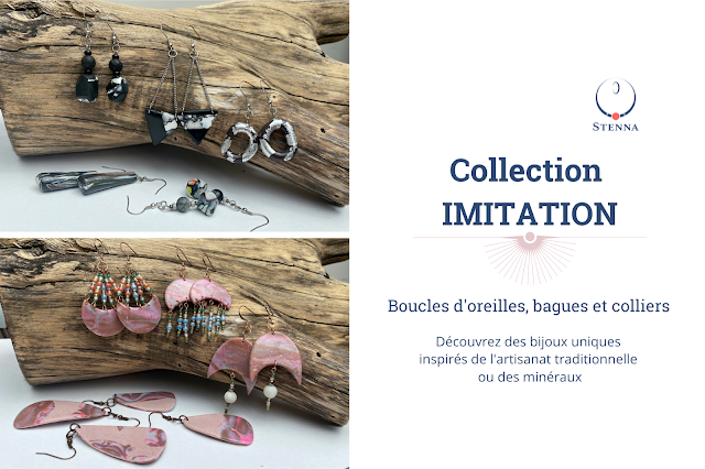 Collection Imitation : bijoux en pâte polymère Stenna bijoux