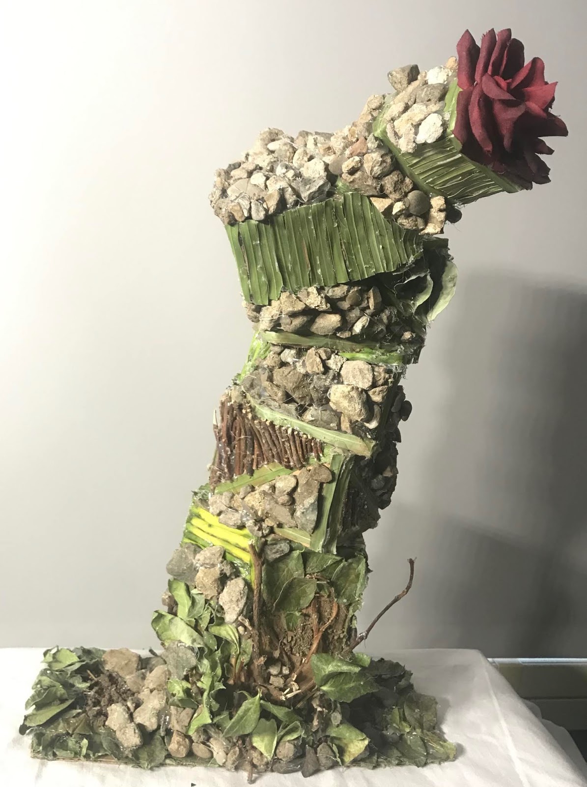 Art 2 Abstract Nature Material Sculptures