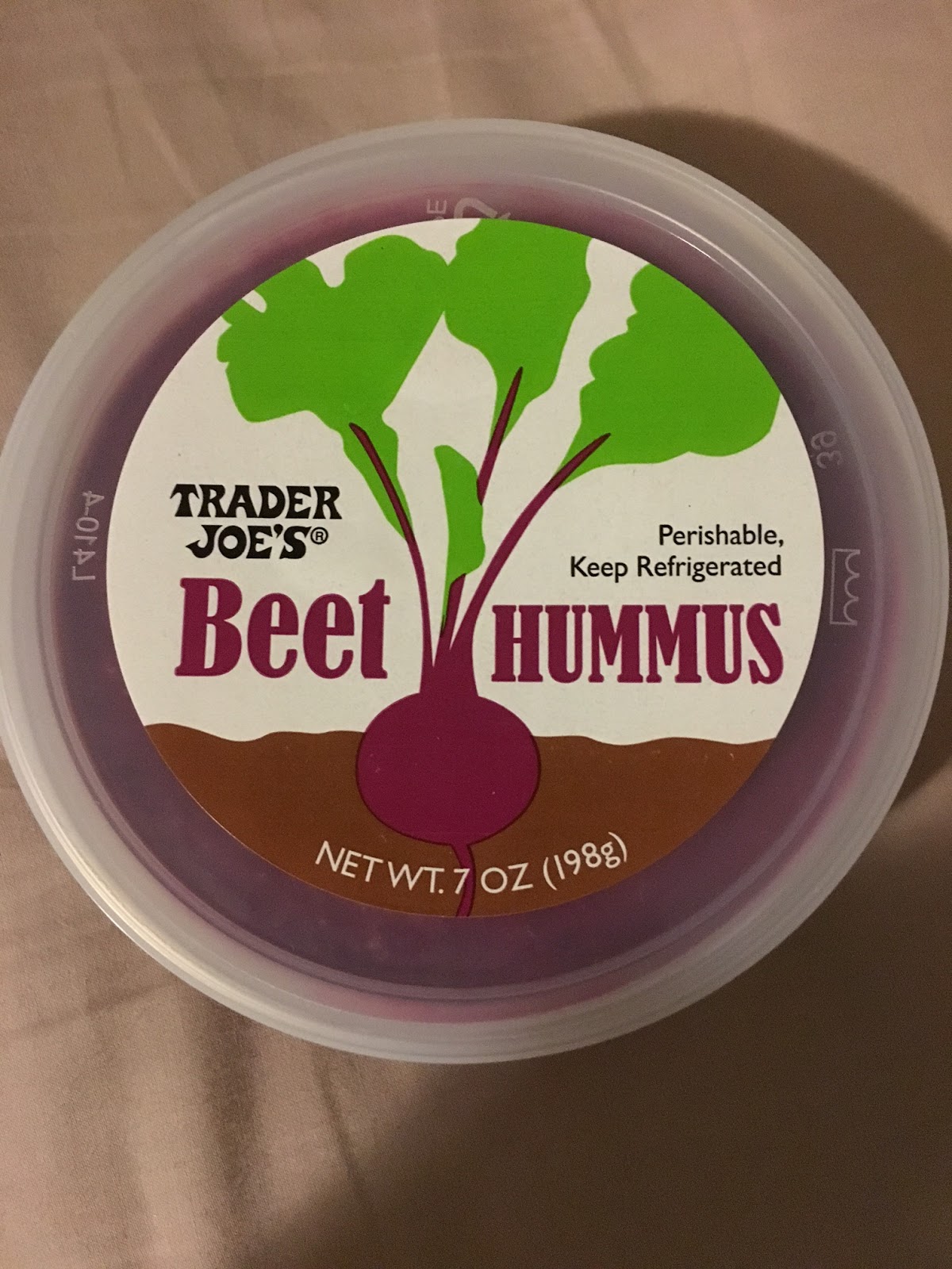 Hummust See Trader Joe's Beet Hummus Review/Bathroom Experiment