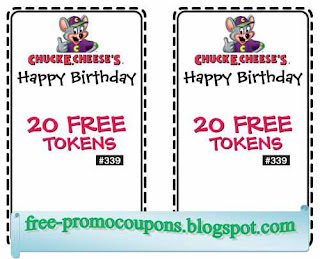 Free Printable Chuck E Cheese Coupons Free Printable Chuck E Cheese Coupons