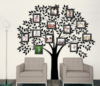 Decora tu pared con fotos en árboles