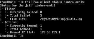 zimbra mail server security fail2ban