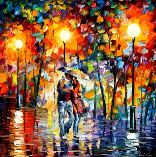 30 Amazingly Colorful Knife Paintings by Leonid Afremov