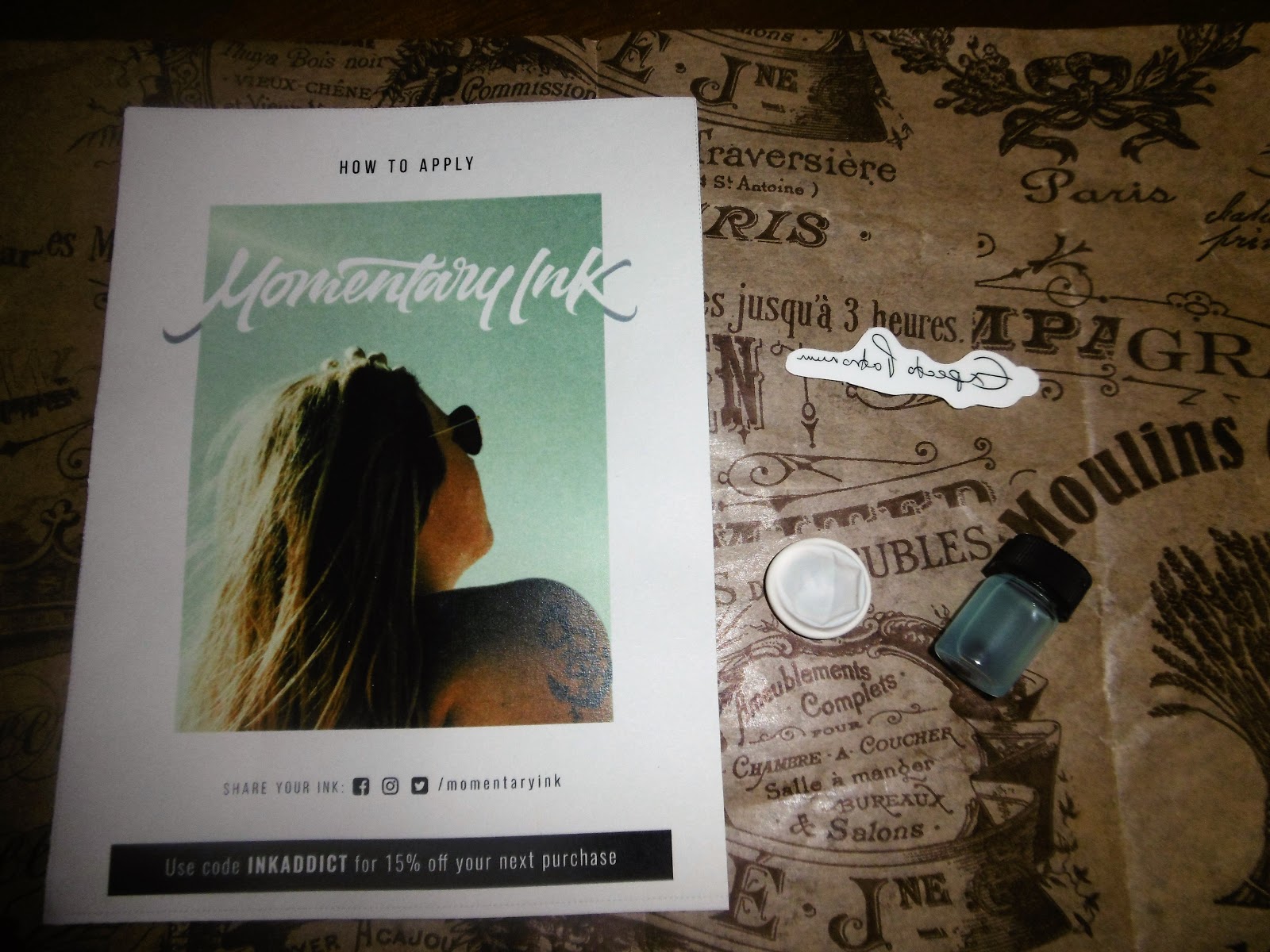 Review Momentary Ink Tattoo