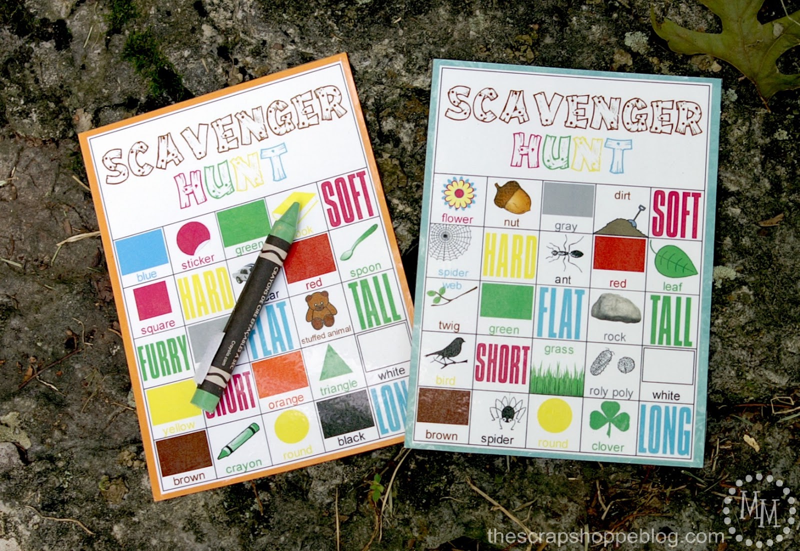 Summer Camp: Scavenger Hunt with FREE Printables - Design Dazzle