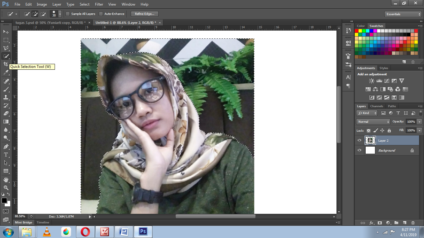 Yuniarti: Cara Edit Foto di Photoshop CS6 (Watercolor Effects)