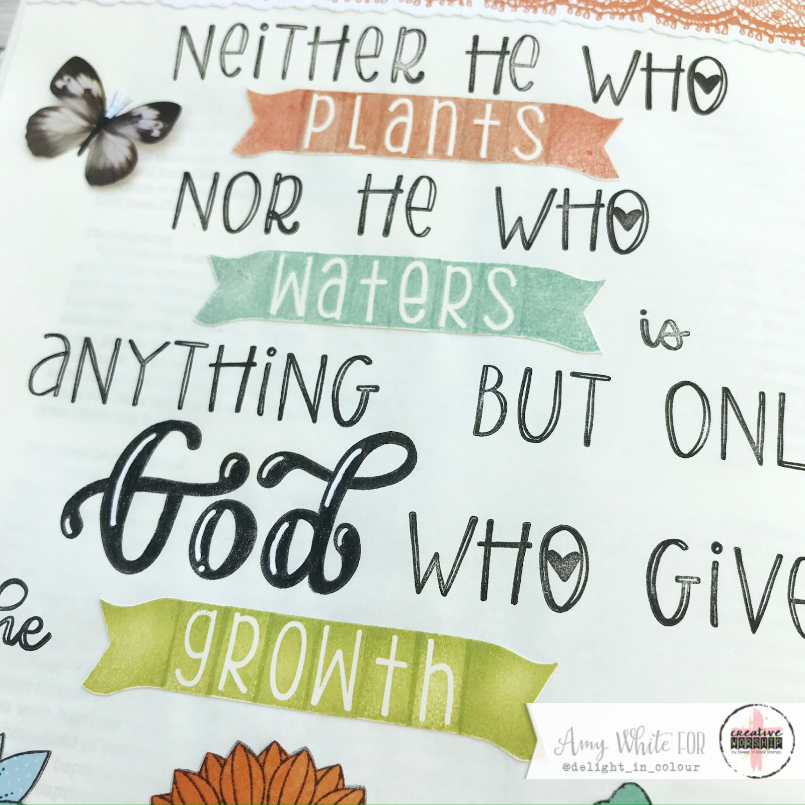 Creative Worship Plant Water Grow 