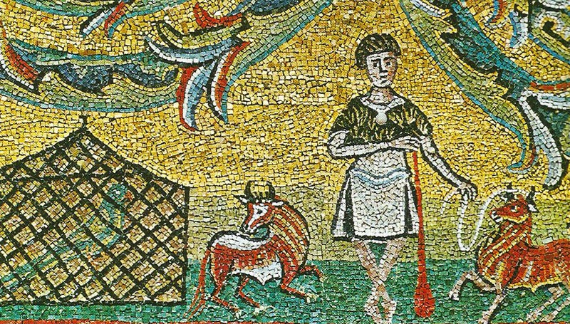 A Basílica de São Clemente sao clemente mosaico detalhe - A Basílica de São Clemente
