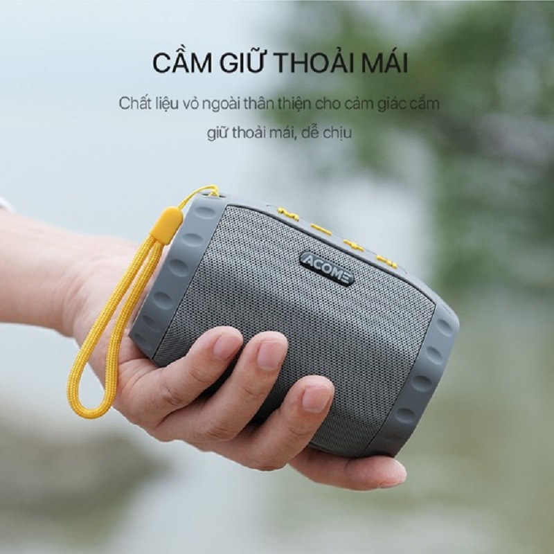 Loa Bluetooth mini 5.0 công suất 5W với LED RGB