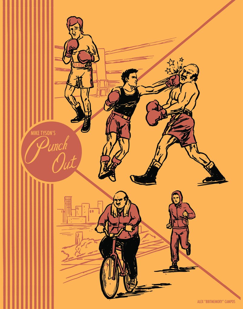 Super Punch PunchOutthemed art show