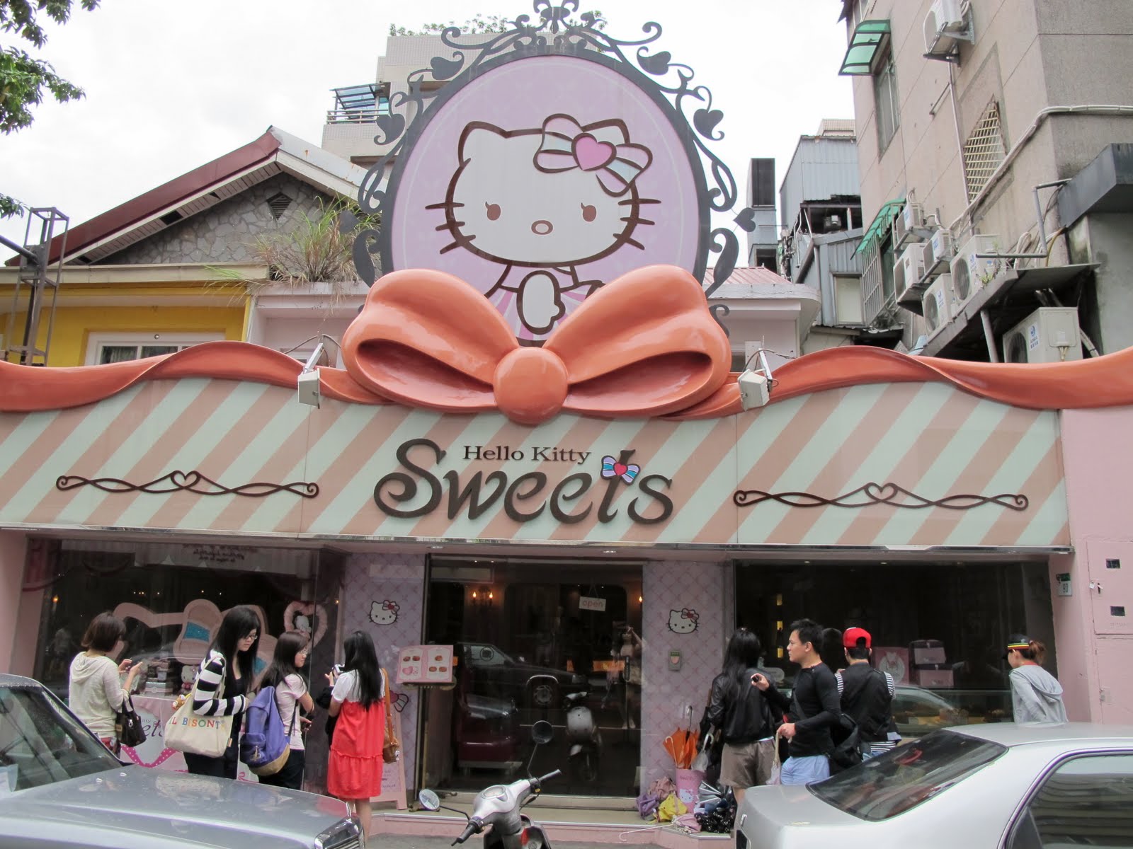 Kawaii Blush Hello Kitty Cafe's!