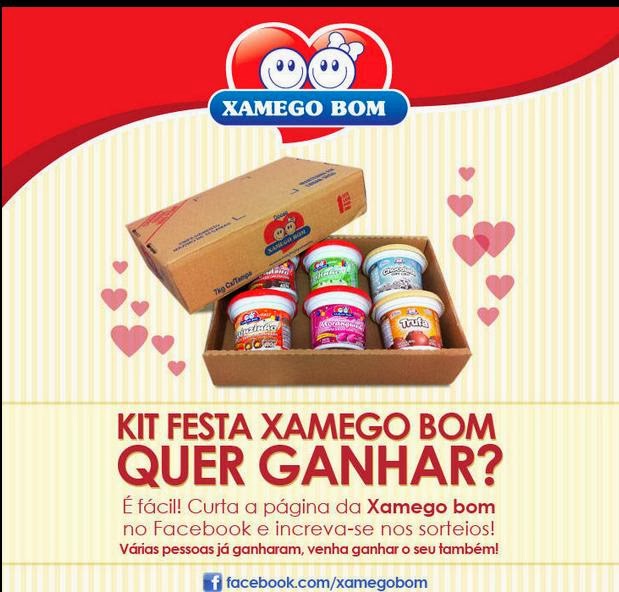 Concorra a um kit Xamego Bom no Facebook