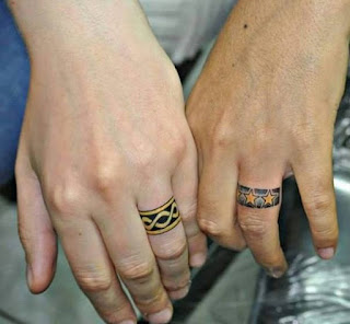 matching ring tattoos