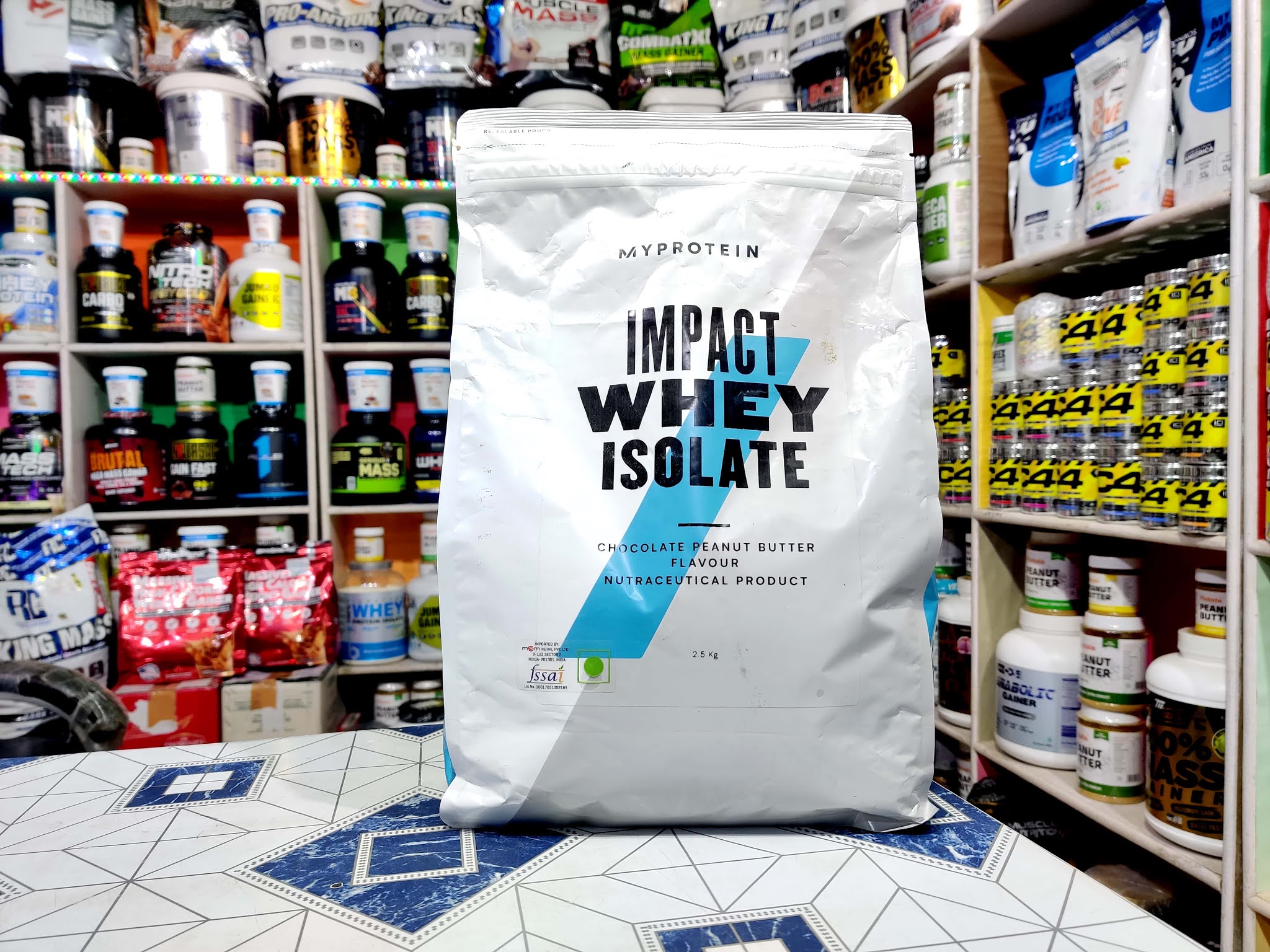 Myprotein Impact Whey Isolate Protein, 5.5 lbs NCRFS