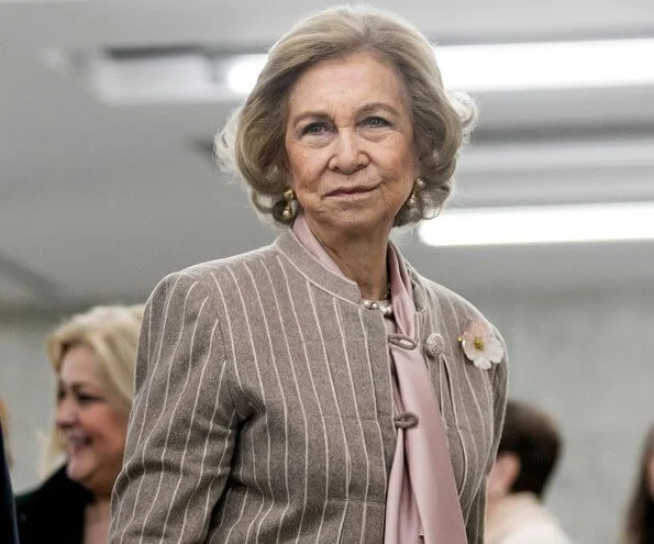 Queen Sofia of Spain presided over the opening ceremony of VIII National Alzheimer Congress organized by CEAFA