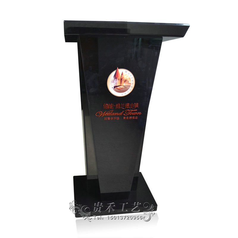 Shenzhen GuiHe organic glass products High end acrylic church podium