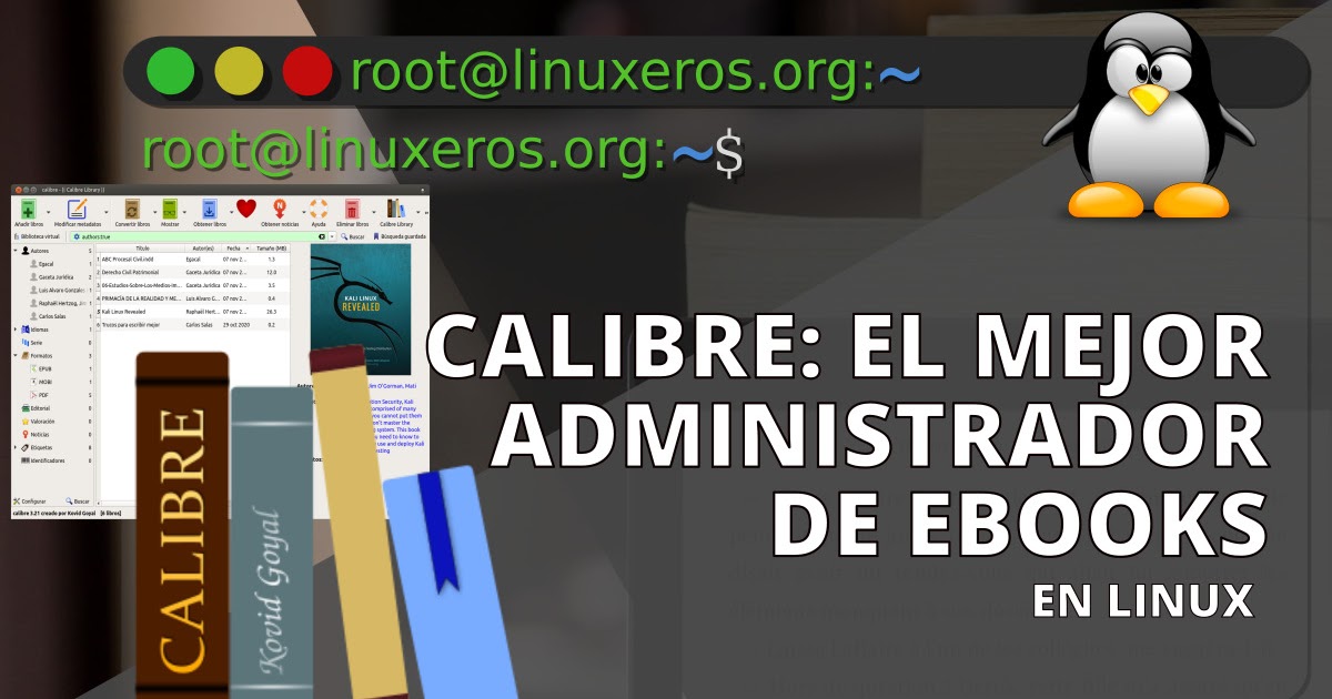 Calibre El mejor administrador de ebooks en Linux Linuxeros