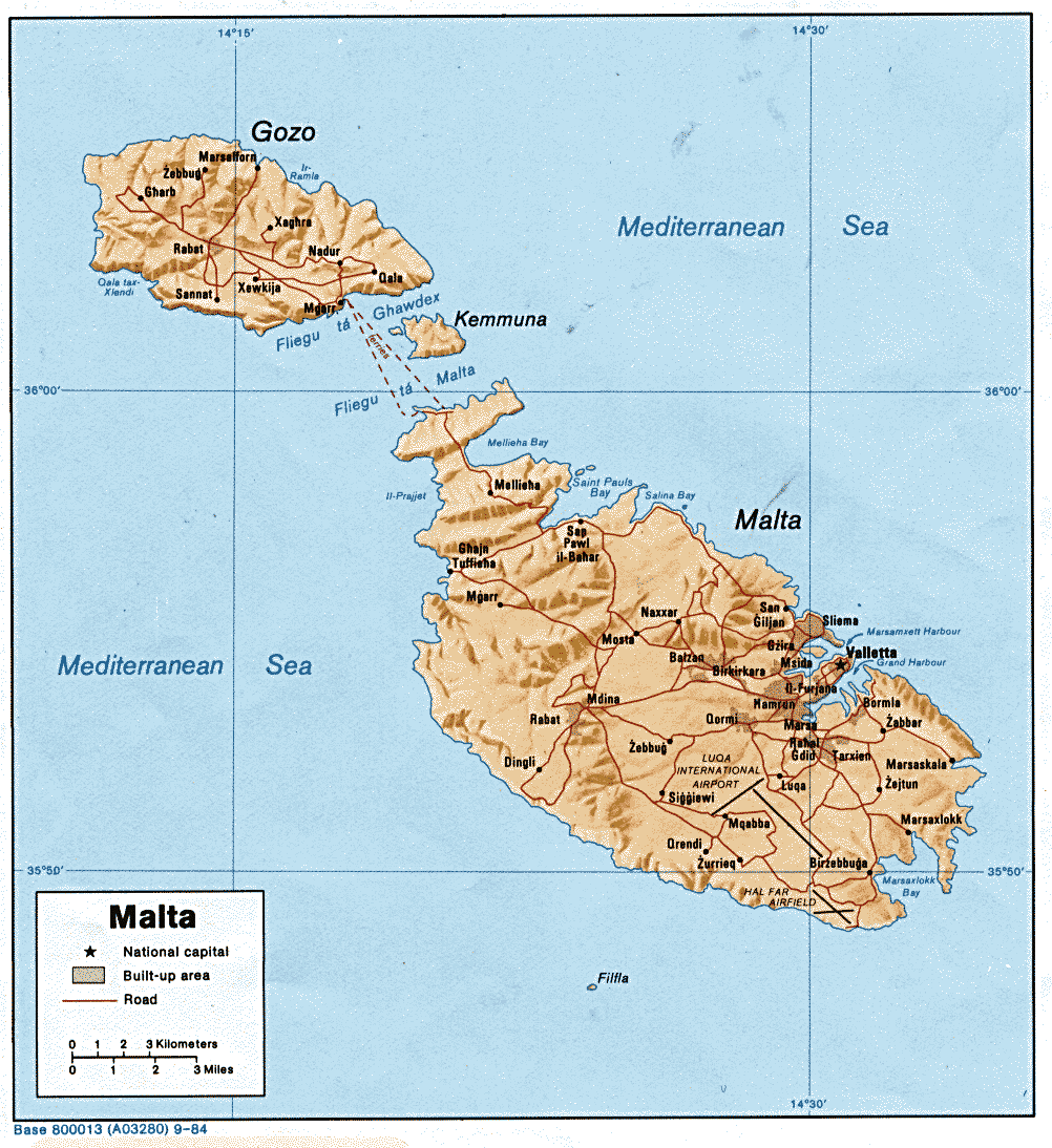 Malta | Weltatlas