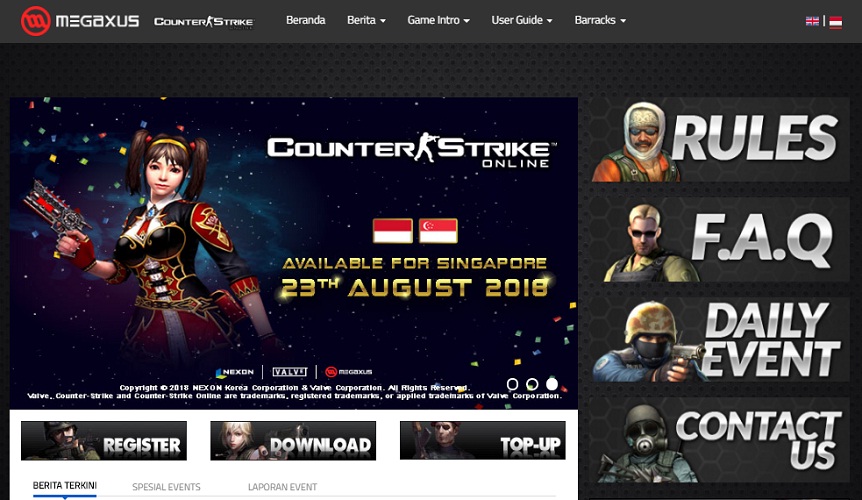 Komik Komputer Informasi Game Counter Strike Online Pc Info