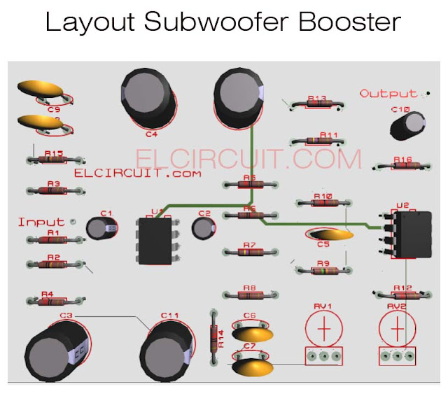 PCB Subwoofer Booster