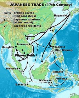 Peta gerakan tentara jepang masuk ke indonesia