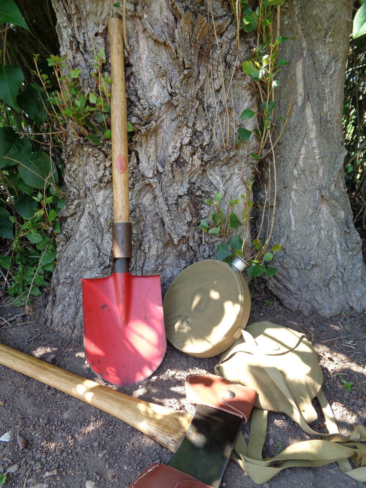 Four Bees Boy Scout Shovel, Combination Tool, Pick Hoe Shovel