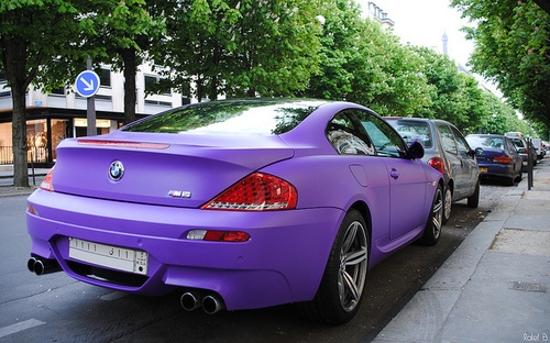 Bmw purple paint #4