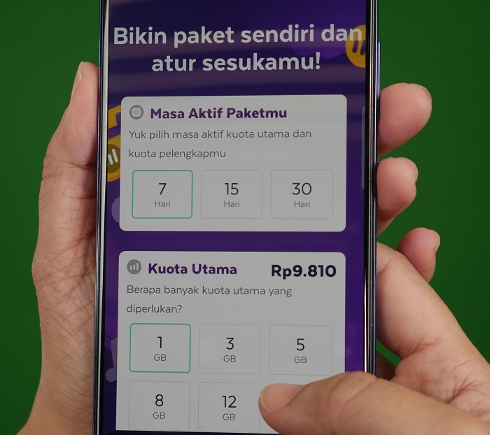 Paket Inovatif ‘Suka-suka’, Pelanggan Axis Bebas Pilih Kuota dan Masa Aktif