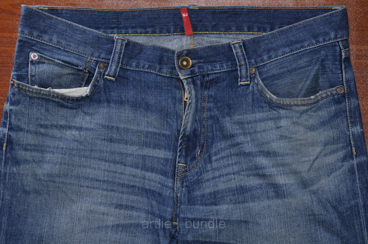 Vintage | Branded | Clothing: (BS3-0361) UNIQLO S001 Slim Fit Straight ...