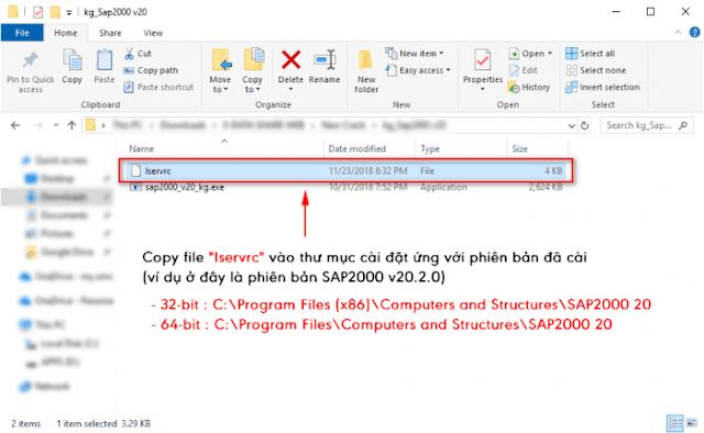 Huong dan cai dat va kich hoat SAP2000 (v20.2.0)